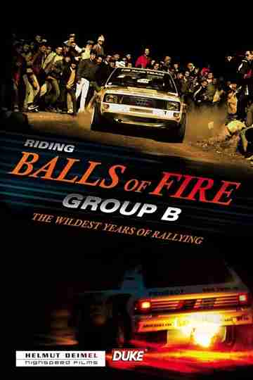 Group B Riding Balls of Fire Poster