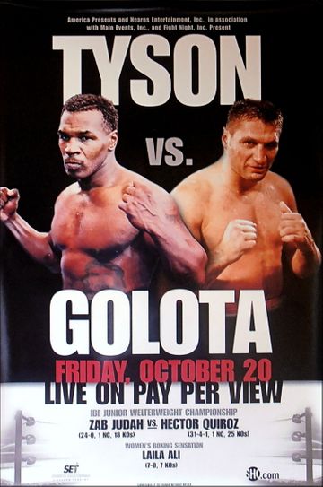 Mike Tyson vs Andrew Golota