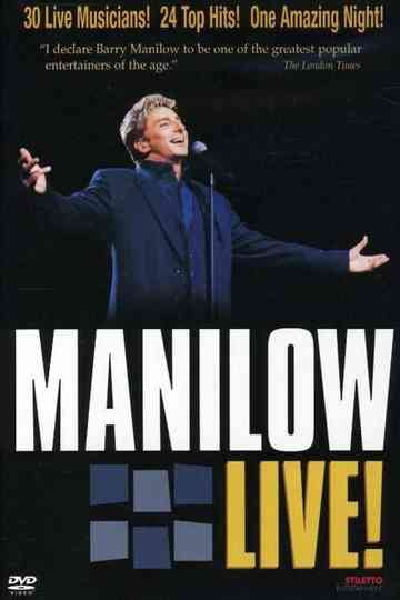 Manilow Live Poster
