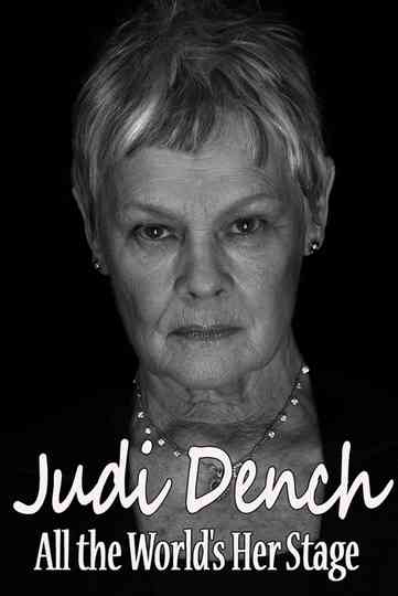 Judi Dench All the Worlds Her Stage Poster