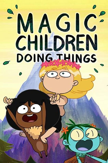 Magic Children Doing Things Poster