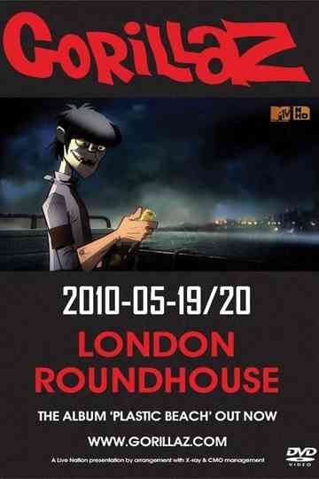 Gorillaz: Live at Roundhouse in London Poster