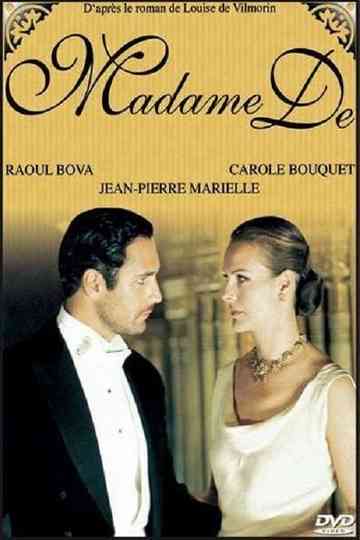 Madame De... Poster