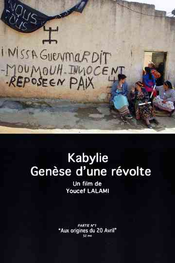 Kabylie, Génèse d'une révolte Poster
