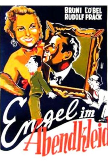 Engel im Abendkleid Poster