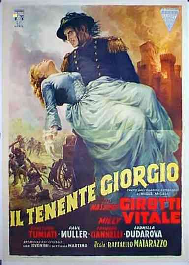 Il tenente Giorgio Poster