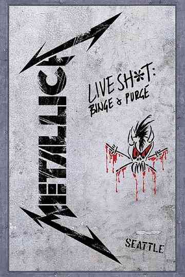 Metallica: Live Shit - Binge & Purge, Seattle 1989 poster