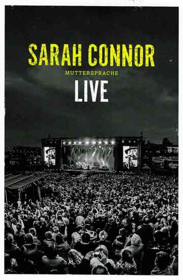 Sarah Connor: Muttersprache Live Poster
