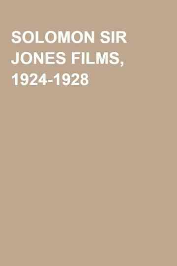 Rev SS Jones Home Movie Yale Collection Film 12 Poster