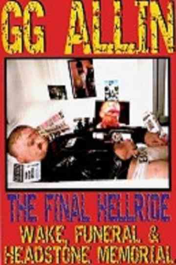 GG Allin The Final Hellride Poster