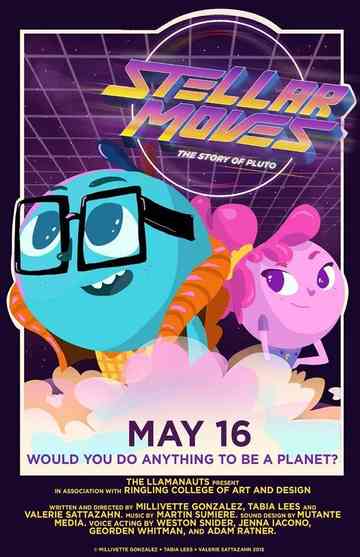 Stellar Moves  The Story of Pluto Poster