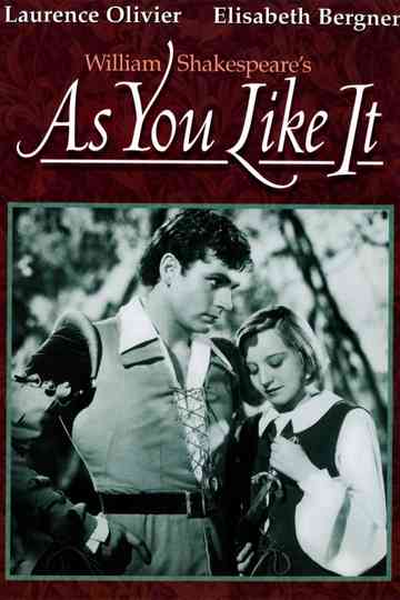 As You Like It Poster