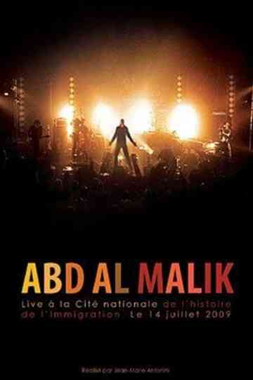 Abd Al Malik  Live à la Cité Nationale de lHistoire de lImmigration Poster