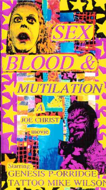 Sex Blood and Mutilation Poster