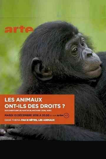 Les animaux ont ils des droits Poster