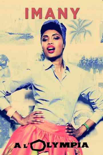 Imany à lOlympia Poster