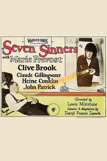Seven Sinners Poster