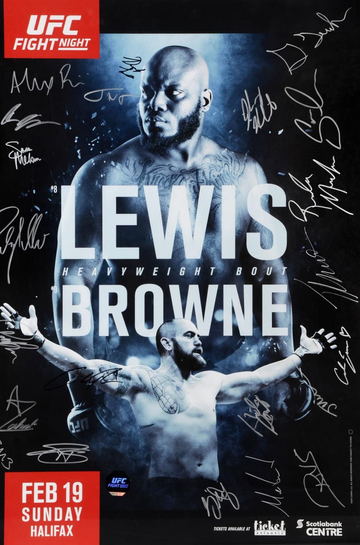 UFC Fight Night 105 Lewis vs Browne