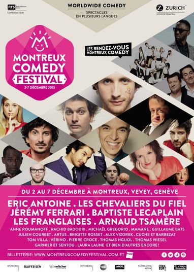 Montreux Comedy Festival 2015 Eric Antoine Montreux tout