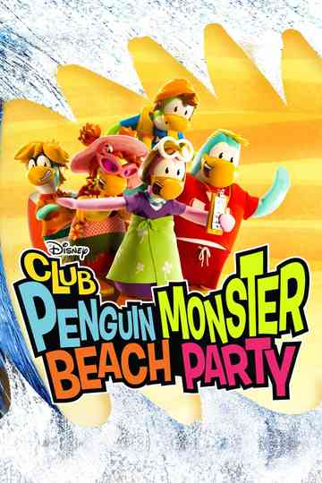 Club Penguin Monster Beach Party Poster