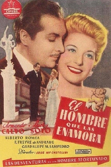 El hombre que las enamora Poster