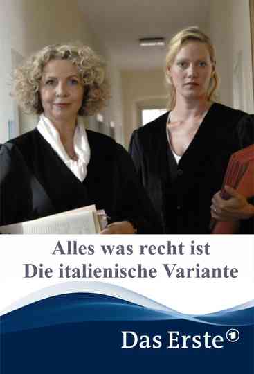 Alles was recht ist - Die italienische Variante Poster