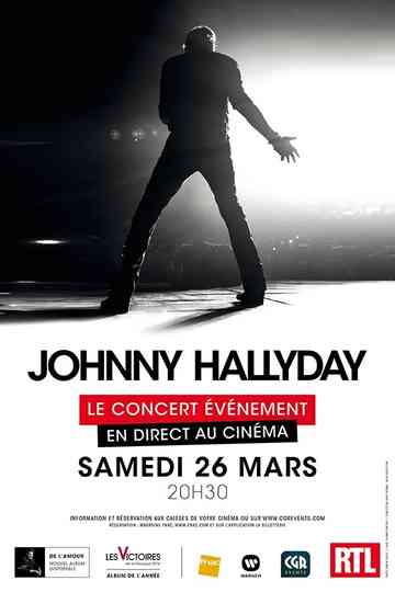 Johnny Hallyday - Rester Vivant Tour Poster