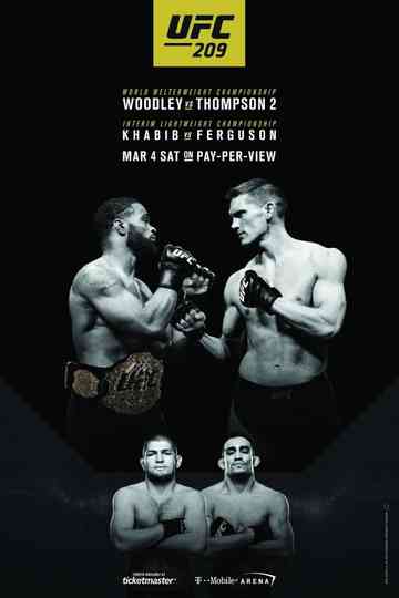 UFC 209: Woodley vs. Thompson 2 Poster