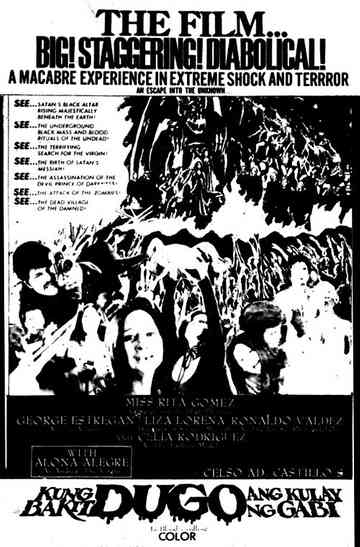 Why Blood is the Color of the Night Poster