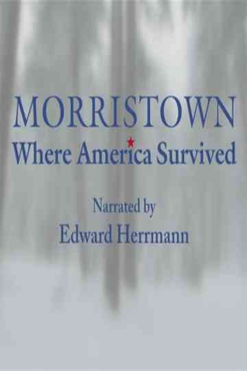 Morristown: Where America Survived Poster
