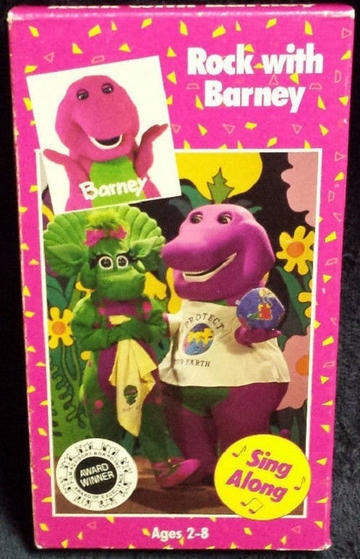 Rock with Barney Poster