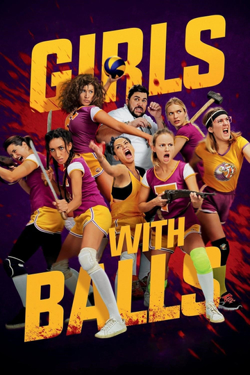 Girls with Balls Poster