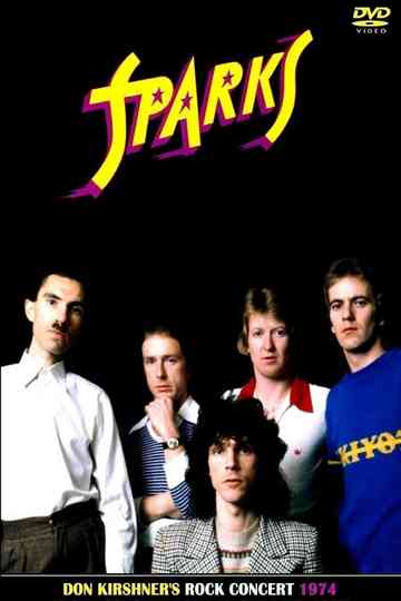 Sparks: Don Kirschner's Rock Concert 1974 Poster