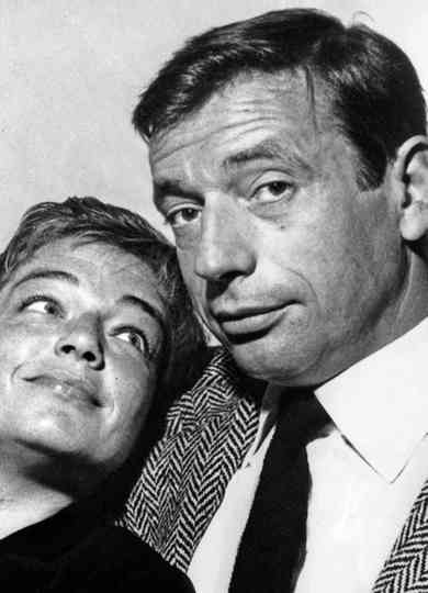 Yves Montand, l'ombre au tableau Poster