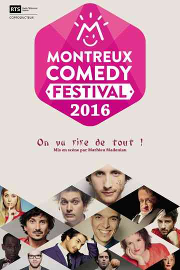 Montreux Comedy Festival 2016 On va rire de tout poster