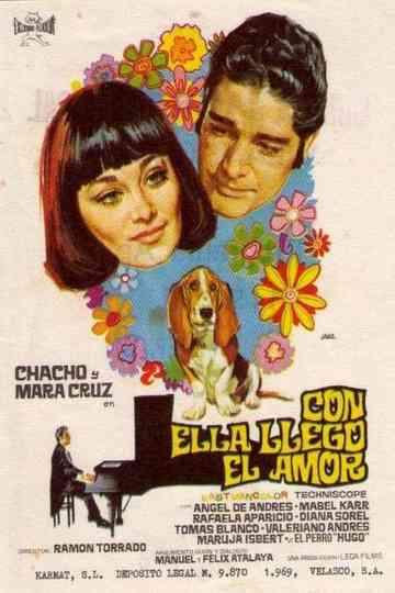 Con ella llegó el amor Poster