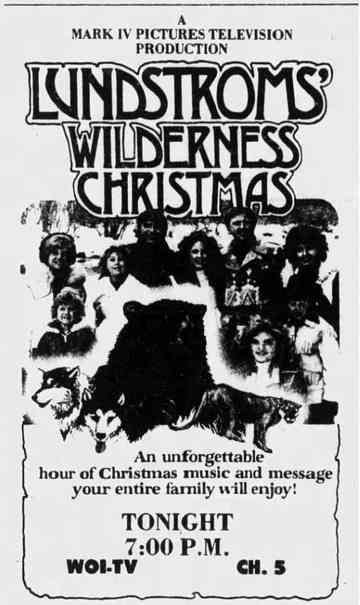 The Lundstroms' Wilderness Christmas Poster