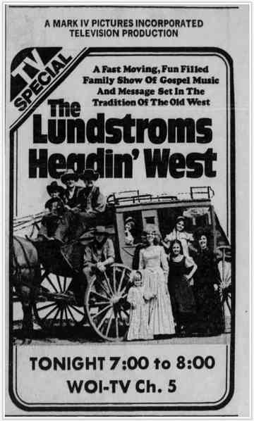 The Lundstroms Headin West Poster
