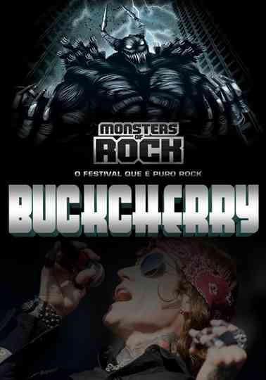 Buckcherry Monsters Of Rock 2013 Poster