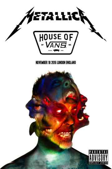 Metallica Live from The House of Vans poster