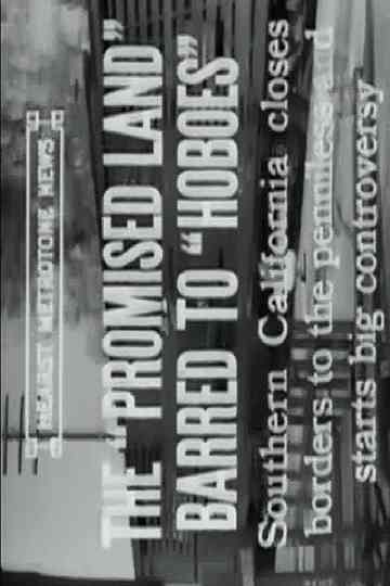 The "Promised Land" Barred to "Hoboes" Poster