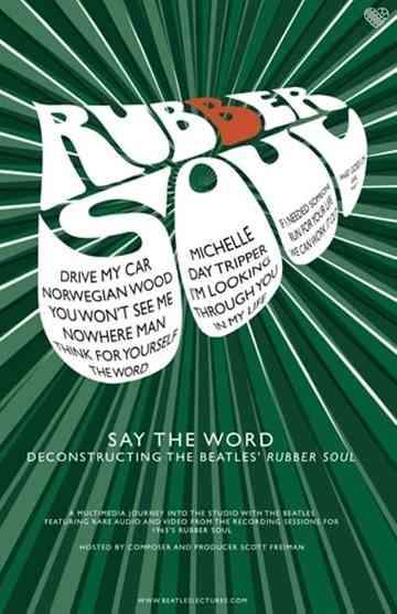 Deconstructing The Beatles' Rubber Soul Poster