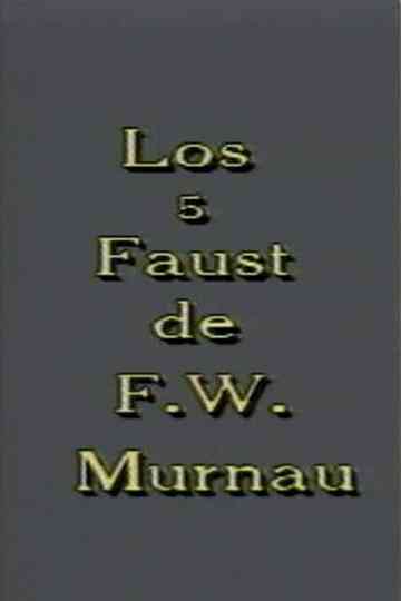Los 5 Faust de F. W. Murnau Poster