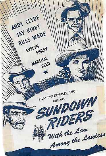 Sundown Riders Poster
