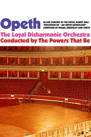 Opeth In Live Concert At The Royal Albert Hall Poster