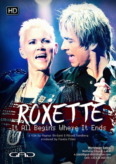 Roxette It All Begins Where It Ends Poster