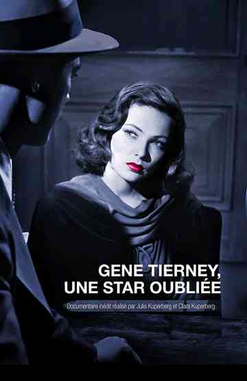 Gene Tierney A Forgotten Star Poster