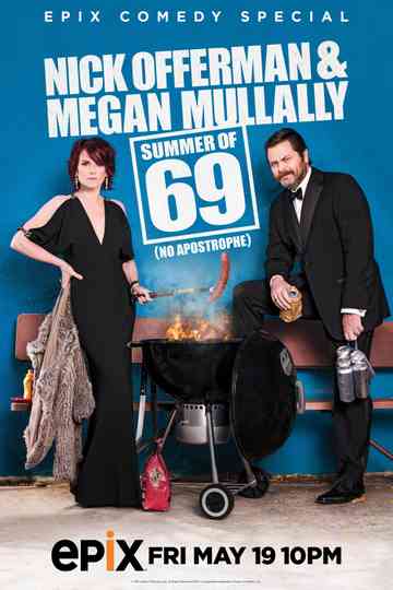 Nick Offerman  Megan Mullally  Summer of 69 No Apostrophe Poster