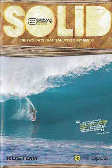 Solid The Two Days That Teahupoo Blew Minds Poster