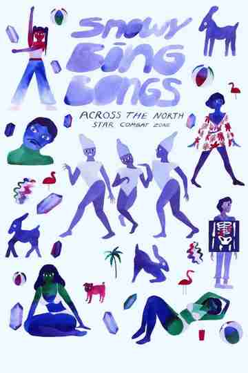 Snowy Bing Bongs Across the North Star Combat Zone Poster